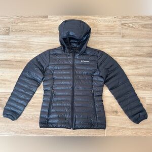 NWTO Columbia Dark Puffer Jacket with Hood